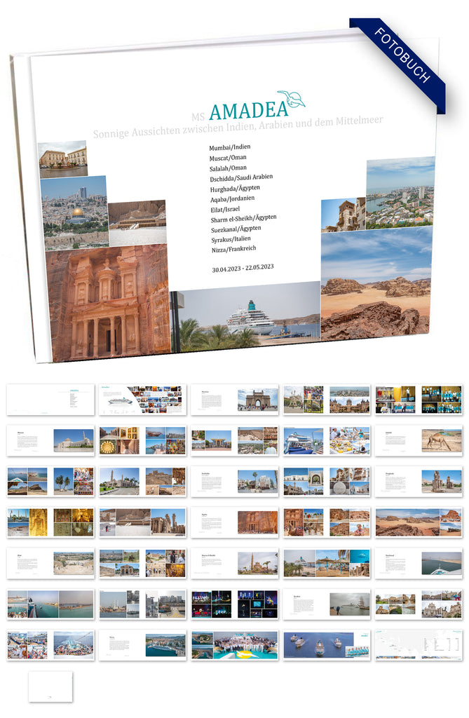 AMA455_ Sonnige Aussichten zwischen Indien, Arabien und dem Mittelmeer mit MS Amadea 30.04.2023 - 22.05.2023