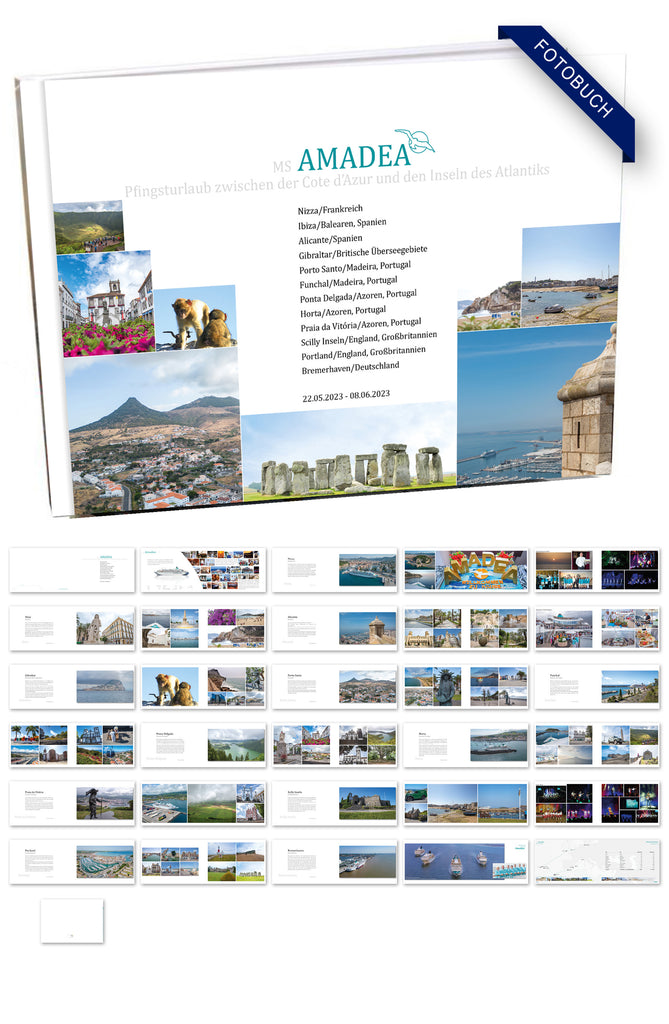 AMA456_ Pfingsturlaub zwischen der Cote d’Azur und den Inseln des Atlantiks mit MS Amadea 22.05.2023 - 08.06.2023