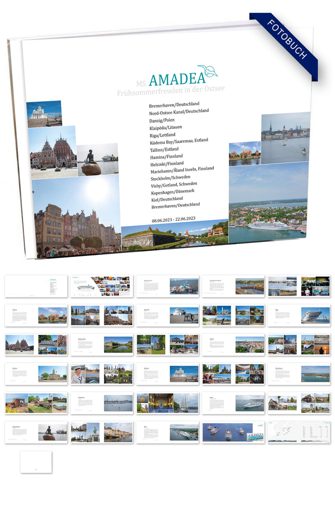 AMA457_ Frühsommerfreuden in der Ostsee mit MS Amadea 08.06.2023 - 22.06.2023