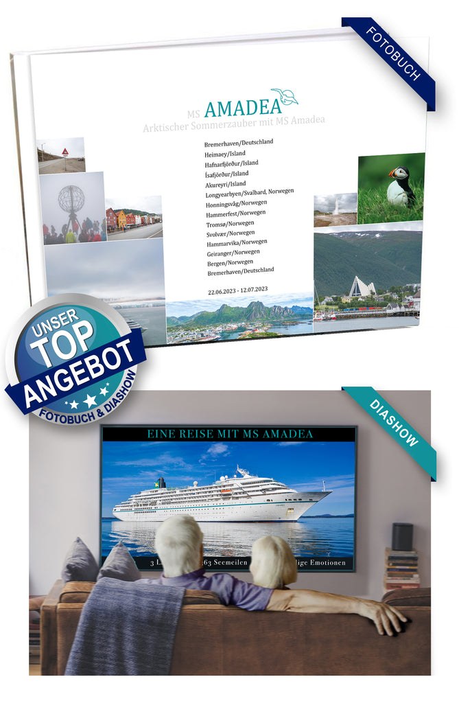 AMA458_ Arktischer Sommerzauber mit MS Amadea 22.06.2023 - 12.07.2023