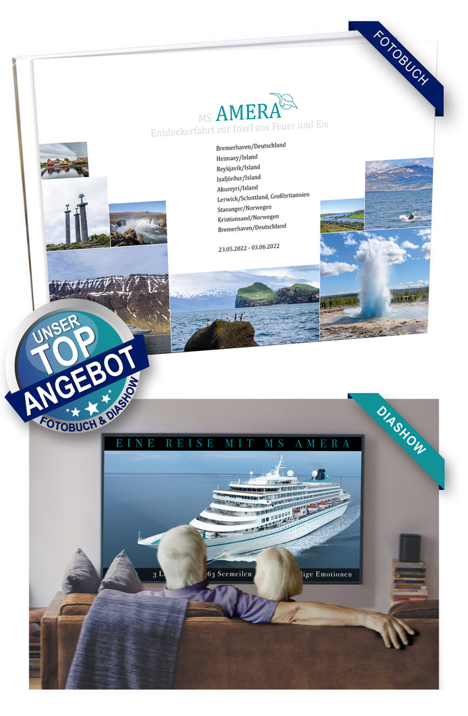 AMR072_ Entdeckerfahrt zur Insel aus Feuer und Eis mit MS Amera 23.05.2022 - 03.06.2022