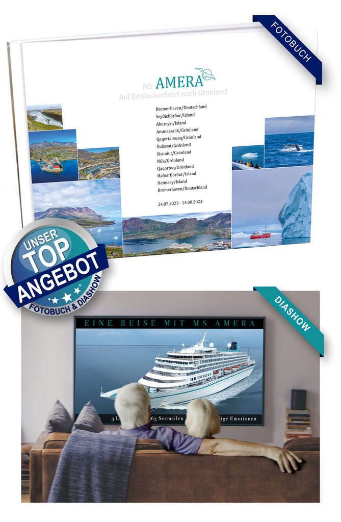 AMR057F_ Auf Entdeckerfahrt nach Grönland mit MS Amera 24.07.2023 - 14.08.2023