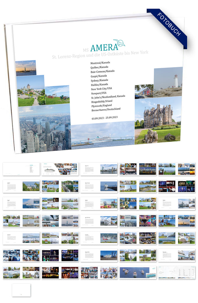 AMR060F_ St. Lorenz-Region und die US-Ostküste bis New York mit MS Amera 03.09.2023 - 25.09.2023