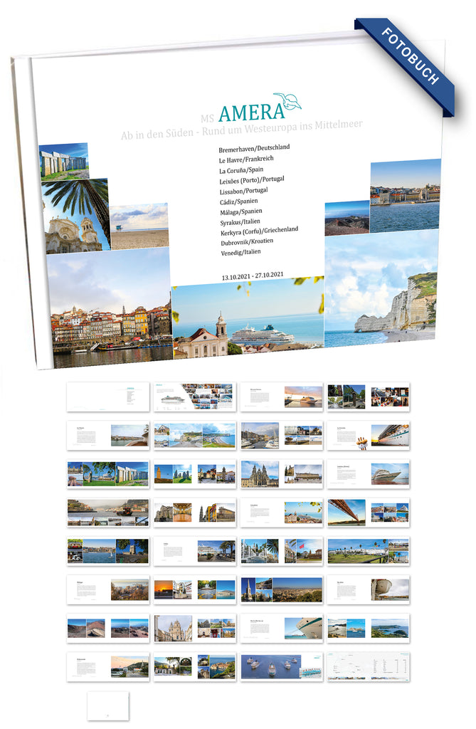 AMR061_ Ab in den Süden - Rund um Westeuropa ins Mittelmeer mit MS Amera 13.10.2021 - 27.10.2021