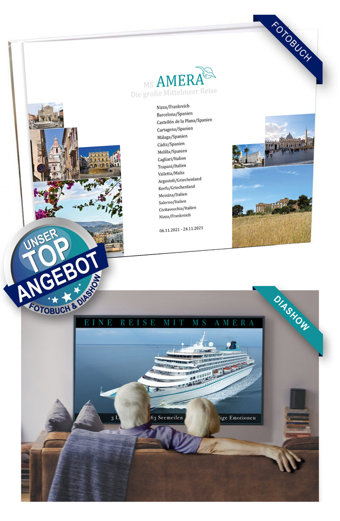 AMR063 Die große Mittelmeer-Reise mit MS Amera 06.11.2021 - 24.11.2021