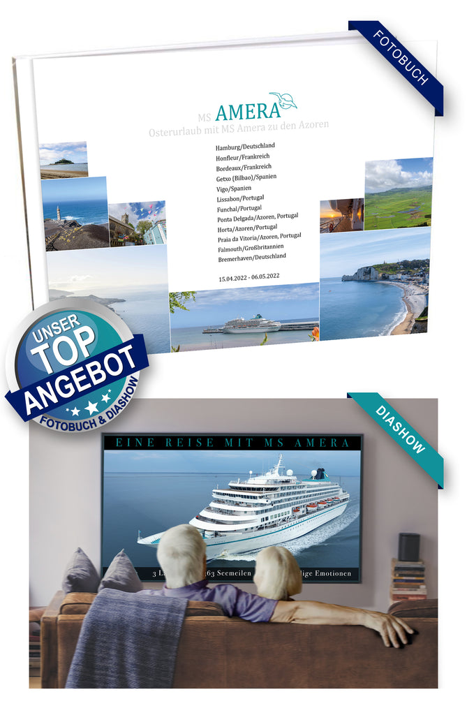 AMR069A_ Osterurlaub mit MS Amera zu den Azoren 15.04.2022 - 06.05.2022