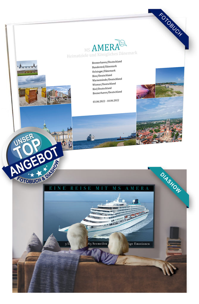 AMR073_ Heimatziele und Königliches Dänemark mit MS Amera 03.06.2022 - 10.06.2022