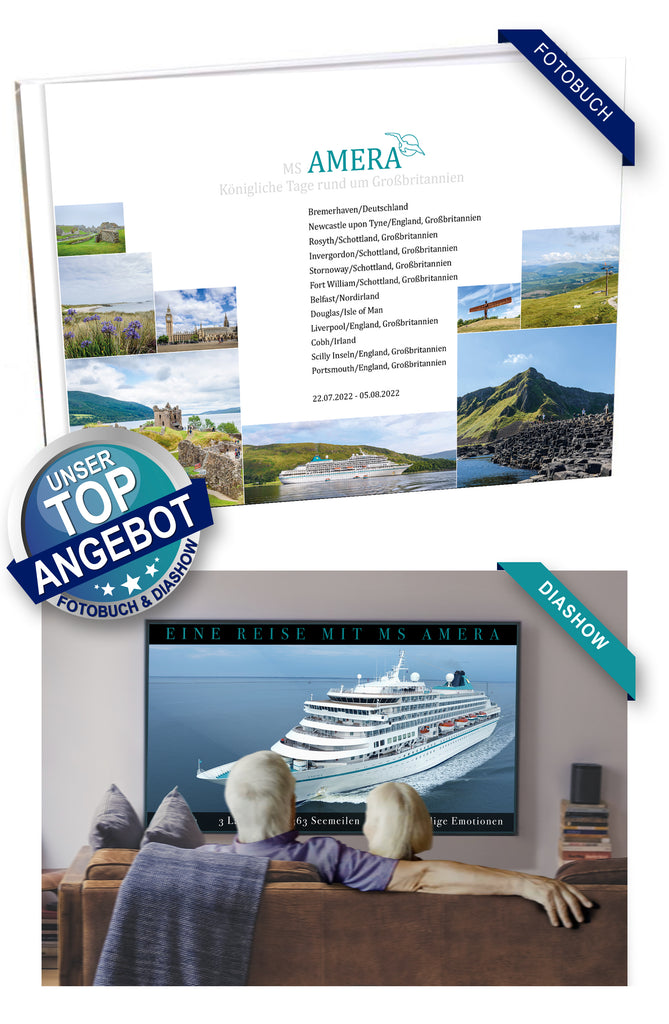 AMR077_ Königliche Tage rund um Großbritannien mit MS Amera 22.07.2022 - 05.08.2022