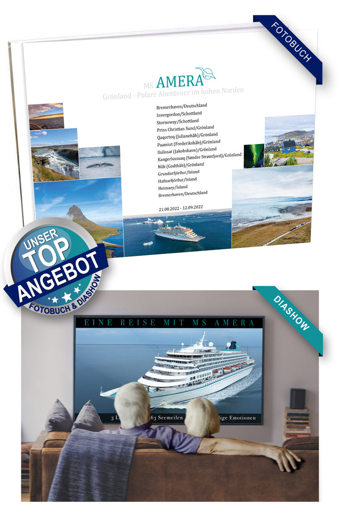 AMR080_ Grönland - Polare Abenteuer im hohen Norden mit MS Amera 21.08.2022 - 12.09.2022