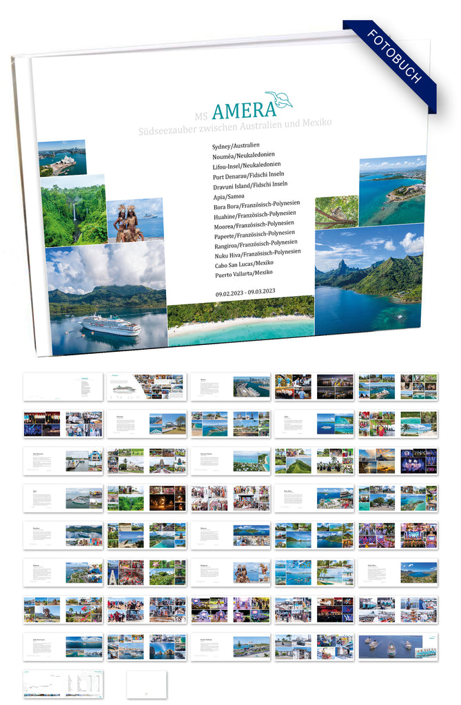 AMR092_ Südseezauber zwischen Australien und Mexiko mit MS Amera 09.02.2023 - 09.03.2023