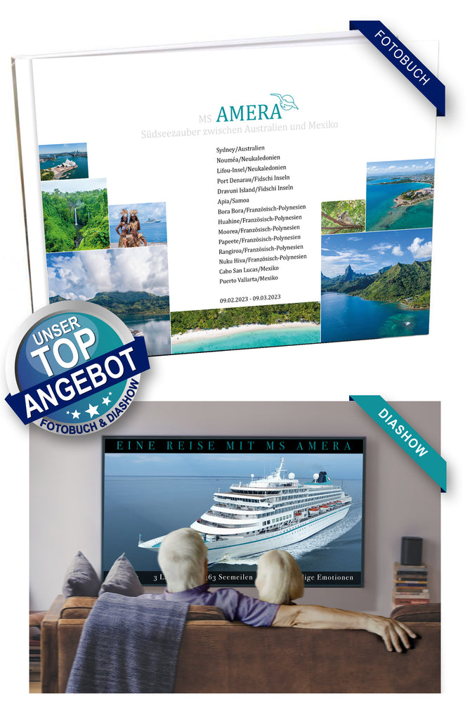 AMR092_ Südseezauber zwischen Australien und Mexiko mit MS Amera 09.02.2023 - 09.03.2023