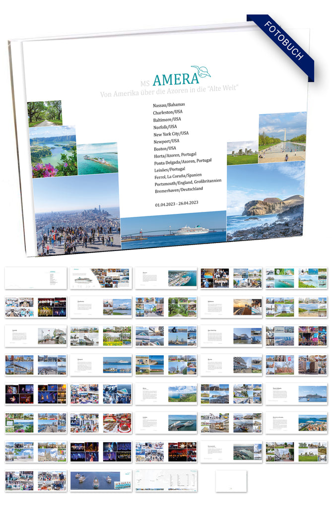 AMR094_ Von Amerika über die Azoren in die “Alte Welt” mit MS Amera 01.04.2023 - 26.04.2023