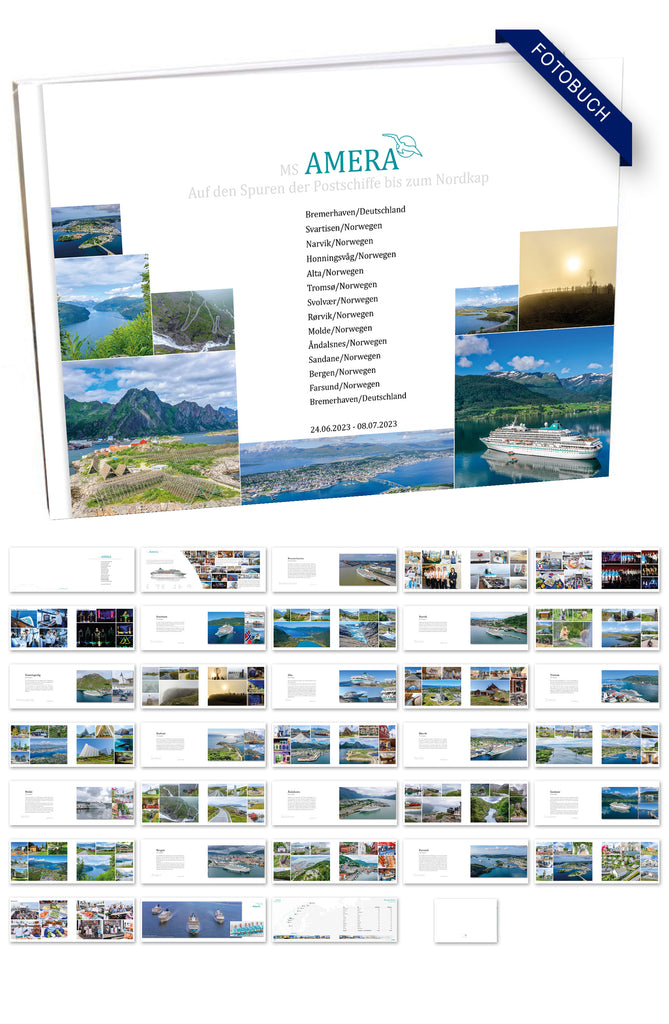 AMR100_ Auf den Spuren der Postschiffe bis zum Nordkap mit MS Amera 24.06.2023 - 08.07.2023