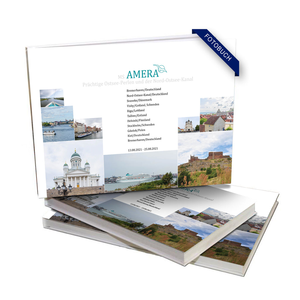 AMR057B_ Prächtige Ostsee-Perlen und der Nord-Ostsee-Kanal mit MS Amera 13.08.2021 - 25.08.2021
