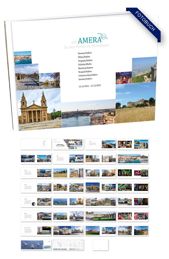 AMR064 Zu den Perlen im Mittelmeer mit MS Amera 14.12.2021 - 21.12.2021