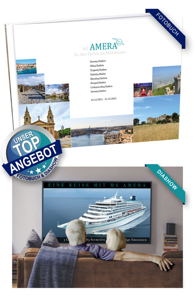 AMR064 Zu den Perlen im Mittelmeer mit MS Amera 14.12.2021 - 21.12.2021