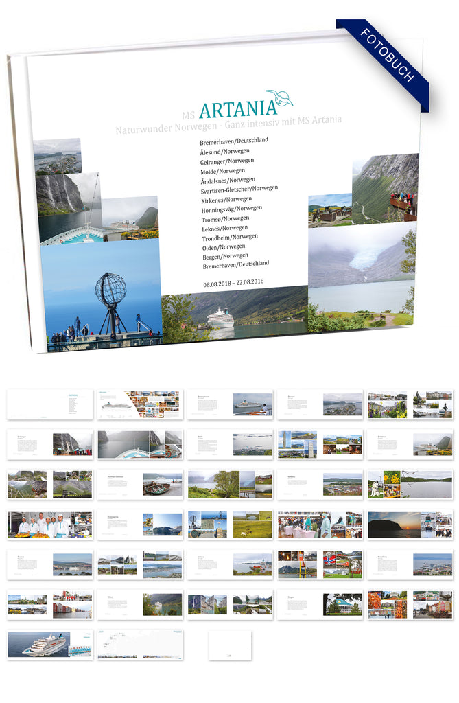 ART196_ Naturwunder Norwegen - Ganz intensiv mit MS Artania 08.08.2018 – 22.08.2018