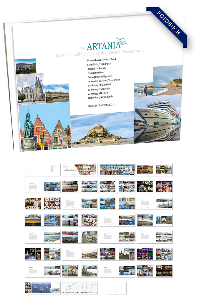ART283_Käptn ́s Lieblingsziele an den Küsten Westeuropas mit MS Artania 09.09.2021 - 22.09.2021