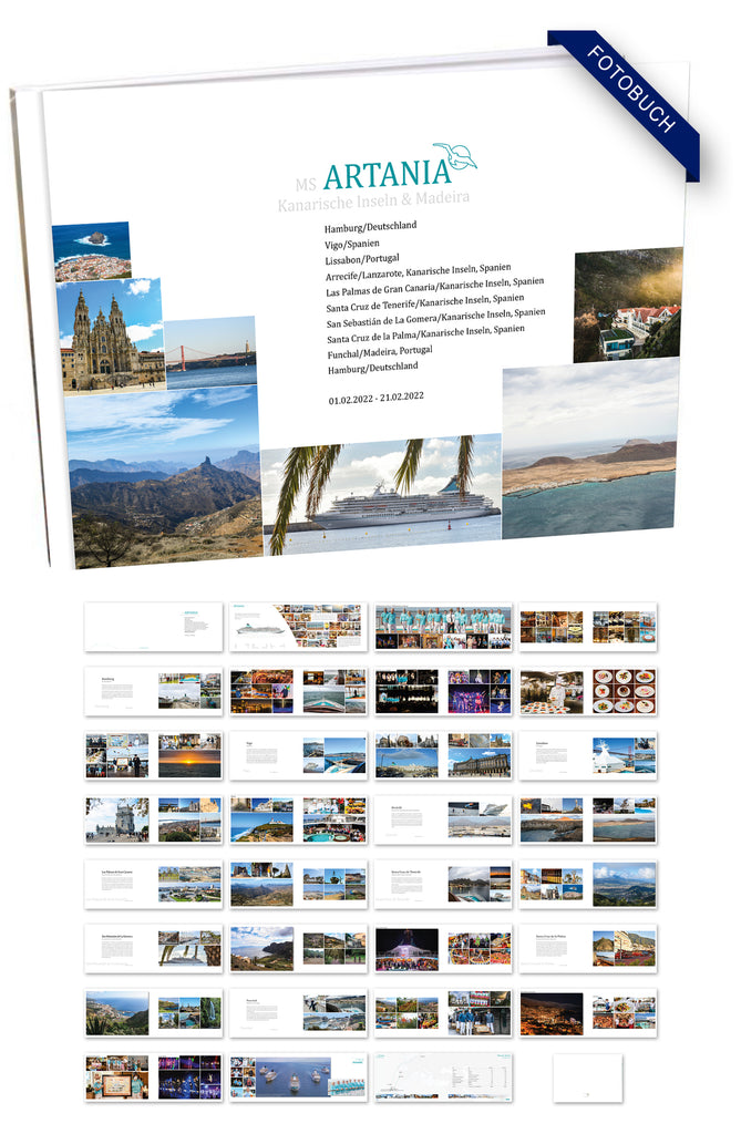 ART291B_Kanarische Inseln & Madeira mit MS Artania 01.02.2022 - 21.02.2022