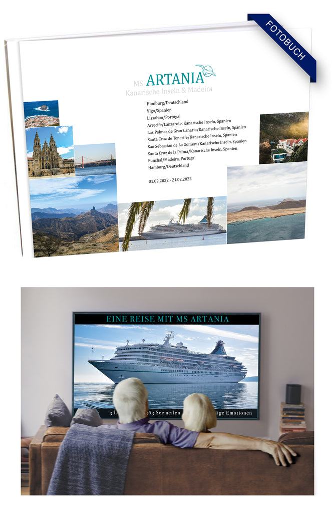 ART291B_Kanarische Inseln & Madeira mit MS Artania 01.02.2022 - 21.02.2022