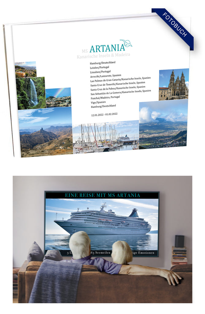 ART291_Kanarische Inseln & Madeira mit MS Artania 12.01.2022 - 01.02.2022