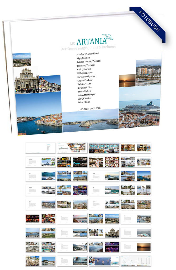 ART292A_Der Sonne entgegen ins Mittelmeer mit MS Artania 13.03.2022 - 30.03.2022