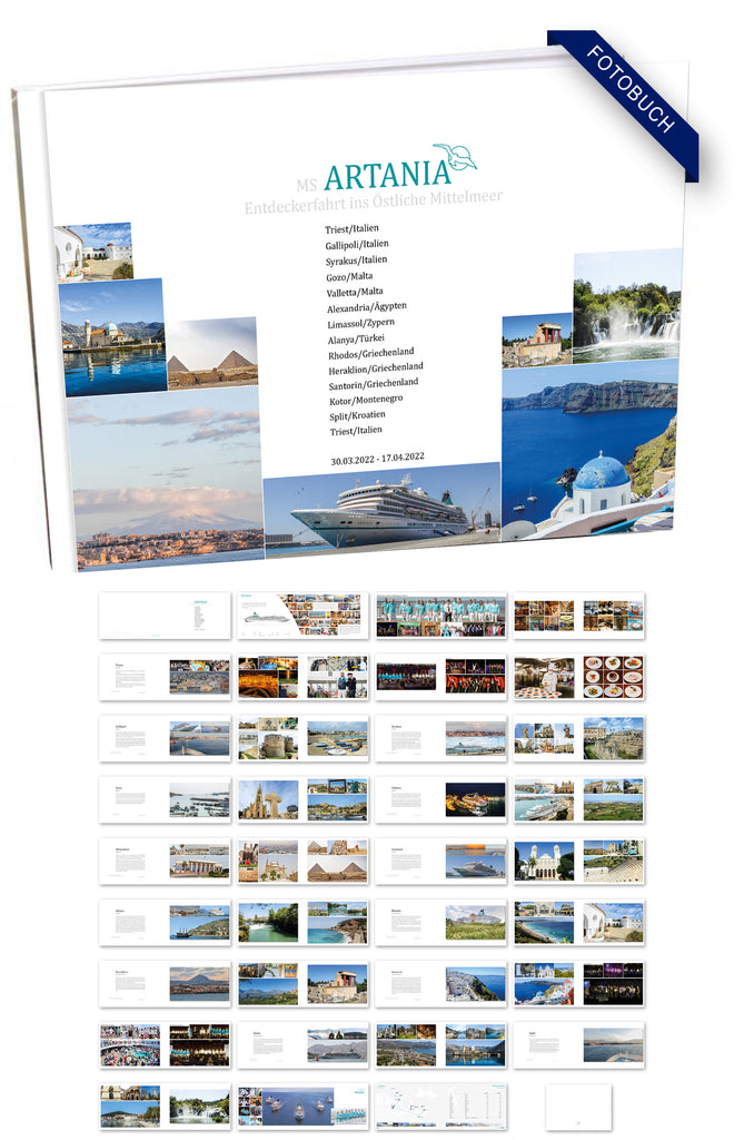 ART293_ Entdeckerfahrt ins Östliche Mittelmeer mit MS Artania 30.03.2022 - 17.04.2022