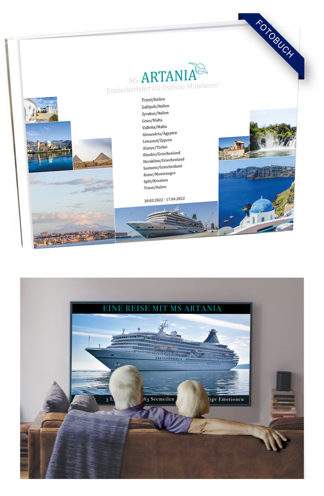 ART293_ Entdeckerfahrt ins Östliche Mittelmeer mit MS Artania 30.03.2022 - 17.04.2022