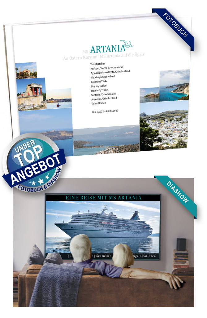 ART294_ An Ostern Kurs mit MS Artania auf die Ägäis 17.04.2022 - 01.05.2022