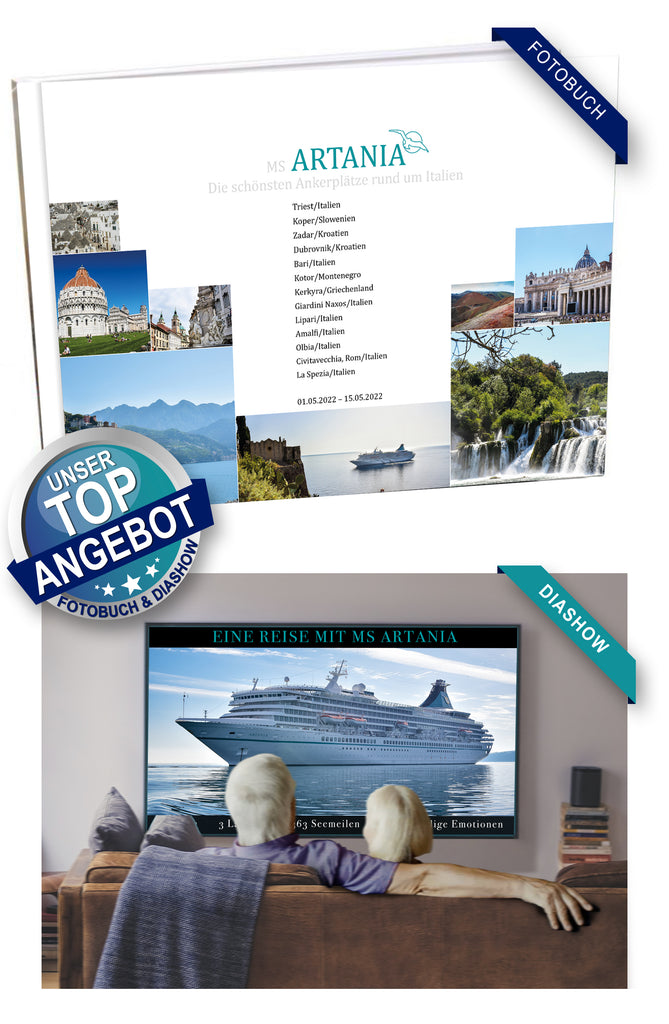 ART295_ Die schönsten Ankerplätze rund um Italien mit MS Artania 01.05.2022 - 15.05.2022