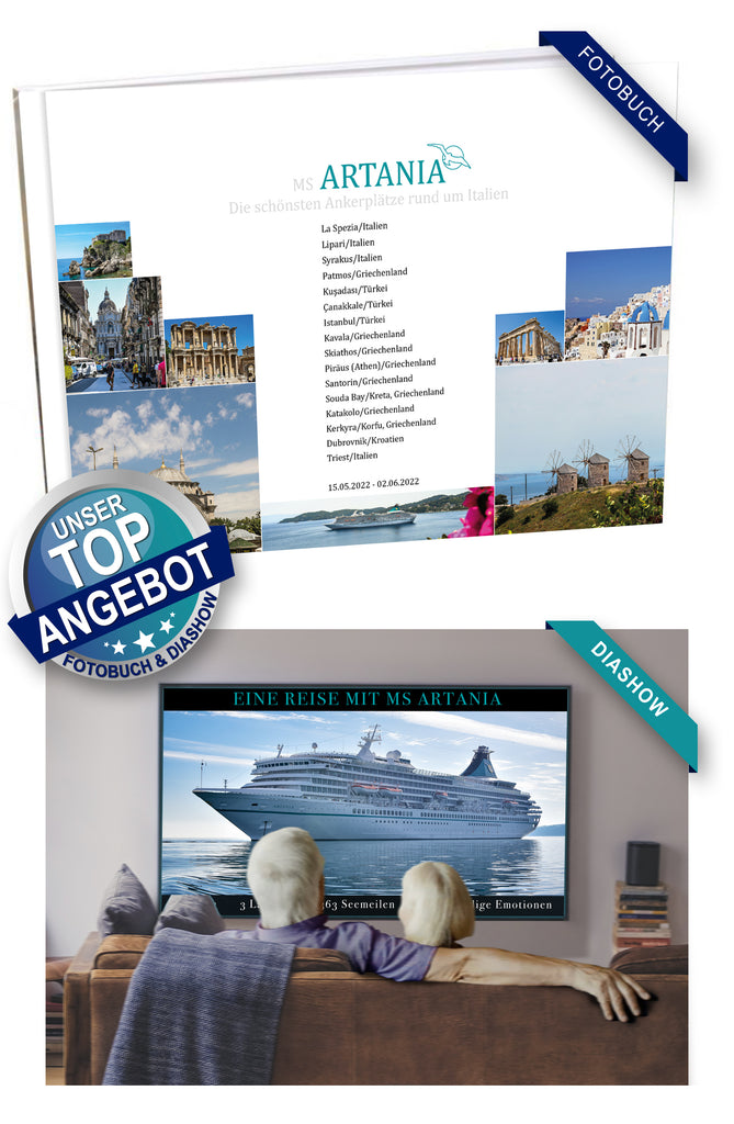 ART296_ Die schönsten Ankerplätze rund um Italien mit MS Artania 15.05.2022 - 02.06.2022