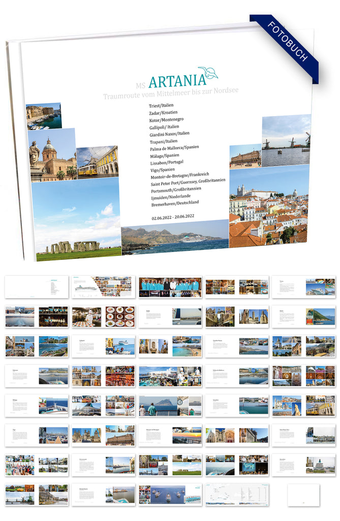 ART297_ Traumroute vom Mittelmeer bis zur Nordsee mit MS Artania 02.06.2022 - 20.06.2022