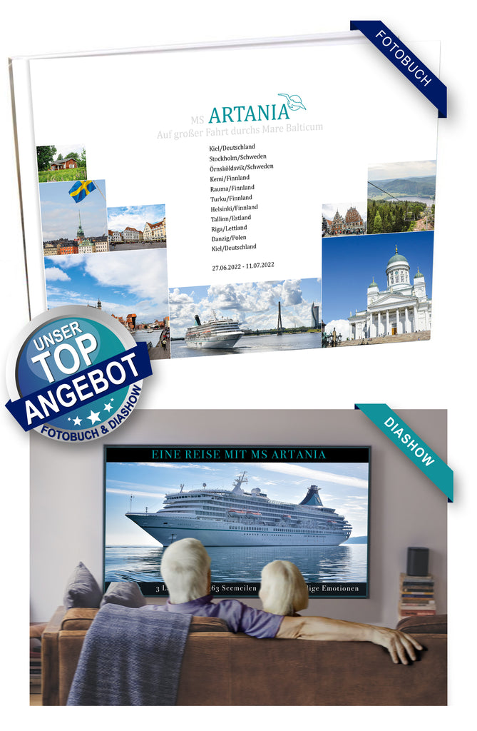 ART299_ Auf großer Fahrt durchs Mare Balticum mit MS Artania  27.06.2022 - 11.07.2022