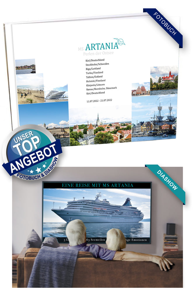 ART300_ Perlen der Ostsee mit MS Artania 11.07.2022 - 21.07.2022