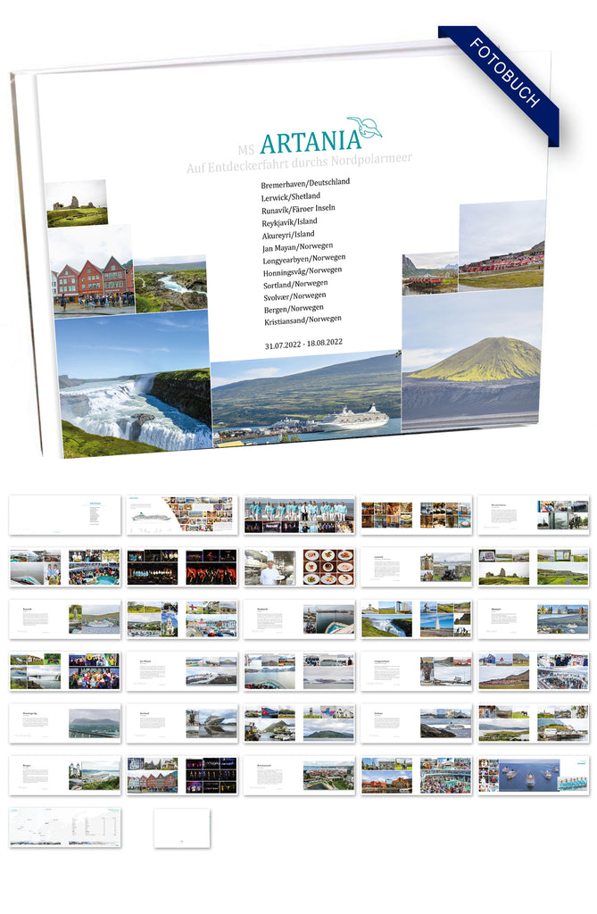 ART303_ Auf Entdeckerfahrt durchs Nordpolarmeer mit MS Artania 31.07.2022 - 18.08.2022