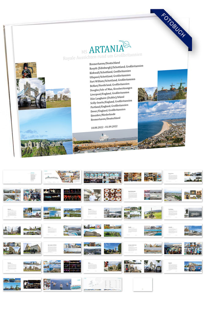 ART304_ Royale Aussichten rund um Großbritannien mit MS Artania 18.08.2022 - 01.09.2022
