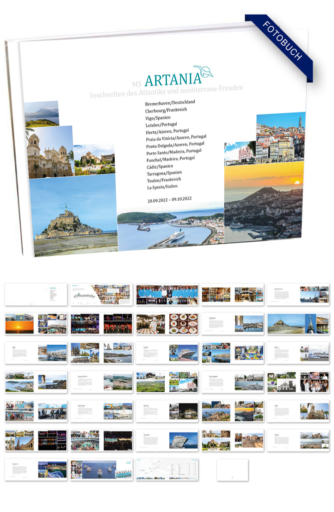 ART307_ Inselwelten des Atlantiks und mediterrane Freuden mit MS Artania 20.09.2022 - 09.10.2022