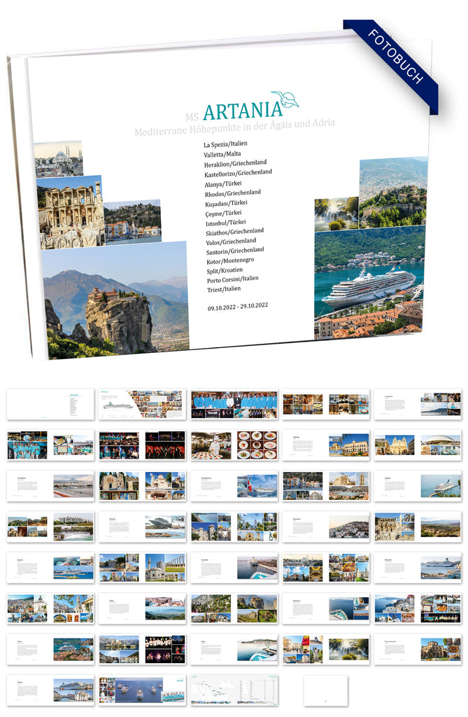 ART308_ Mediterrane Höhepunkte in der Ägäis und Adria mit MS Artania 09.10.2022 - 29.10.2022
