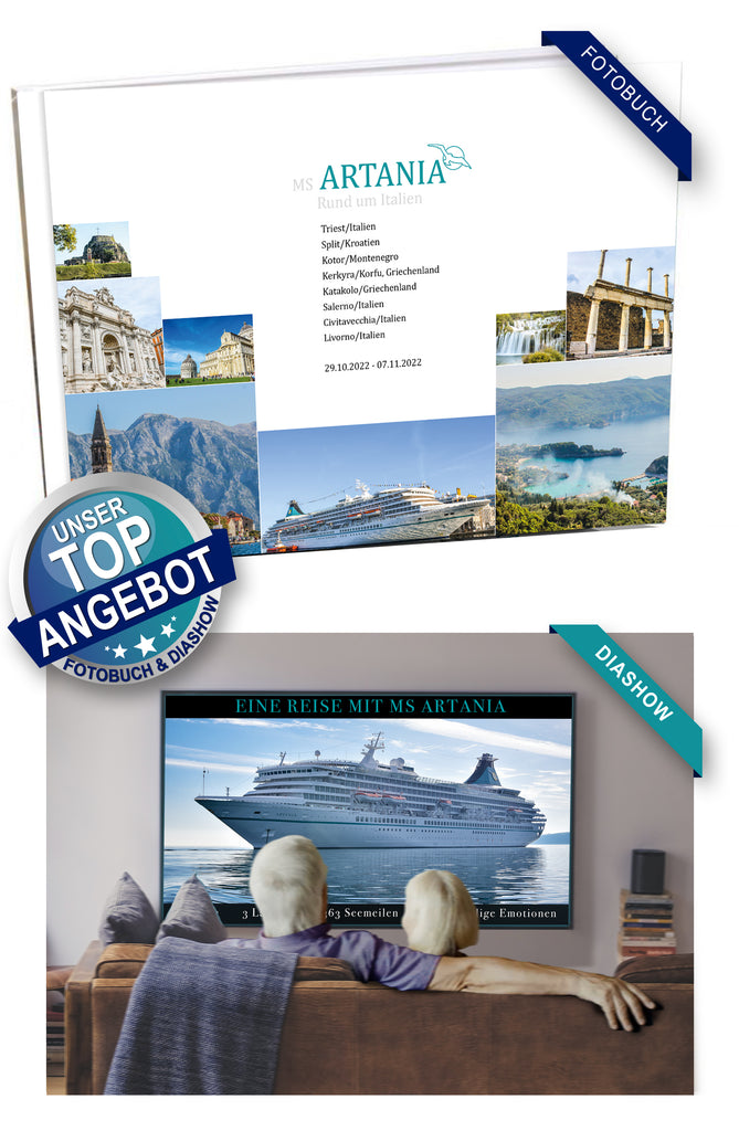 ART309_ Rund um Italien mit MS Artania 29.10.2022 - 07.11.2022
