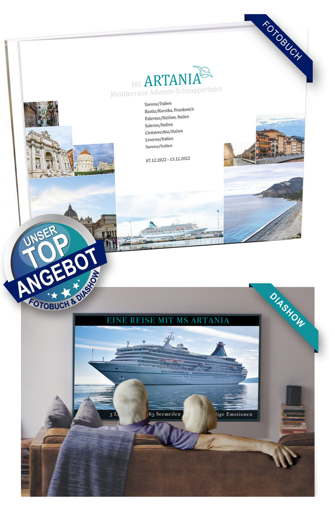 ART311_ Mediterrane Advents-Schnupperfahrt mit MS Artania 07.12.2022 - 13.12.2022