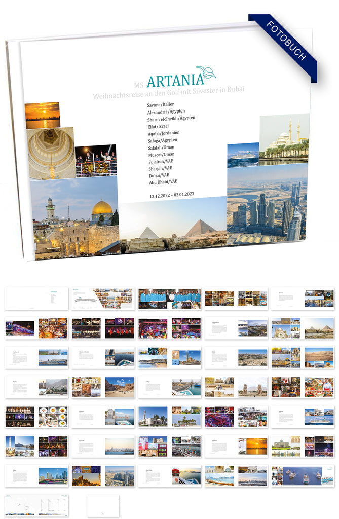 ART313_ Weihnachtsreise an den Golf mit Silvester in Dubai mit MS Artania 13.12.2022 – 03.01.2023