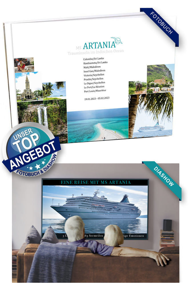 ART315_ Trauminseln im Indischen Ozean mit MS Artania 19.01.2023 - 05.02.2023