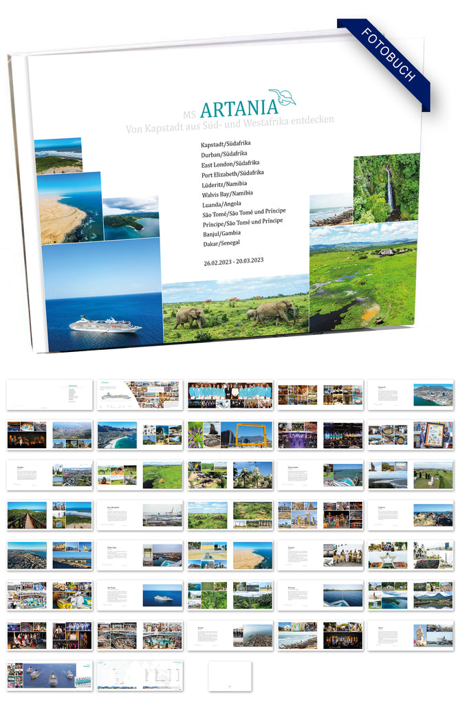ART317_ Von Kapstadt aus Süd- und Westafrika entdecken mit MS Artania 26.02.2023 - 20.03.2023