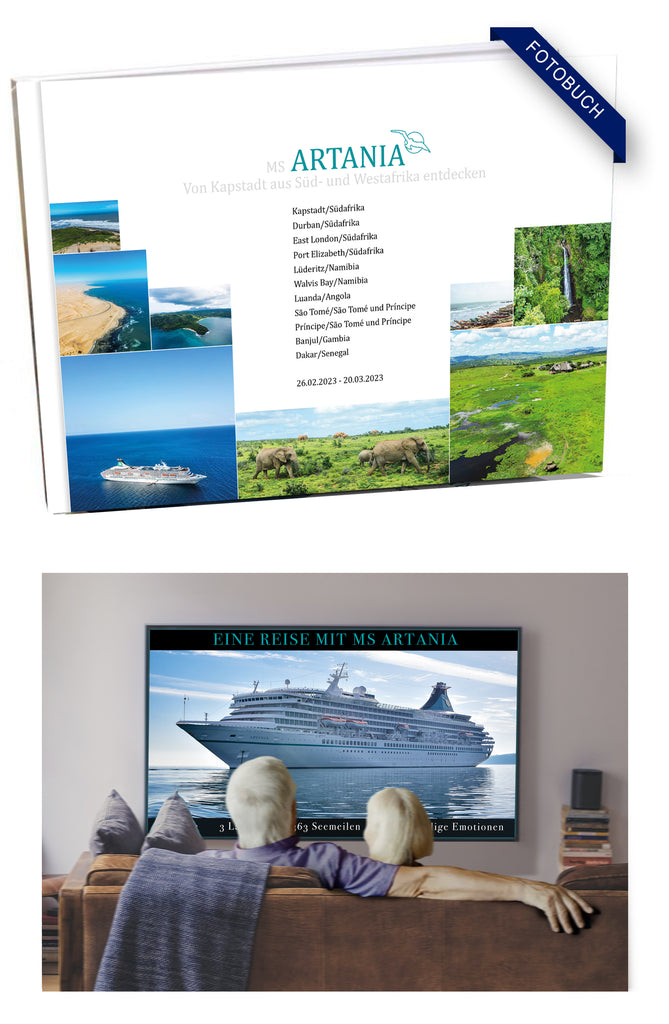 ART317_ Von Kapstadt aus Süd- und Westafrika entdecken mit MS Artania 26.02.2023 - 20.03.2023