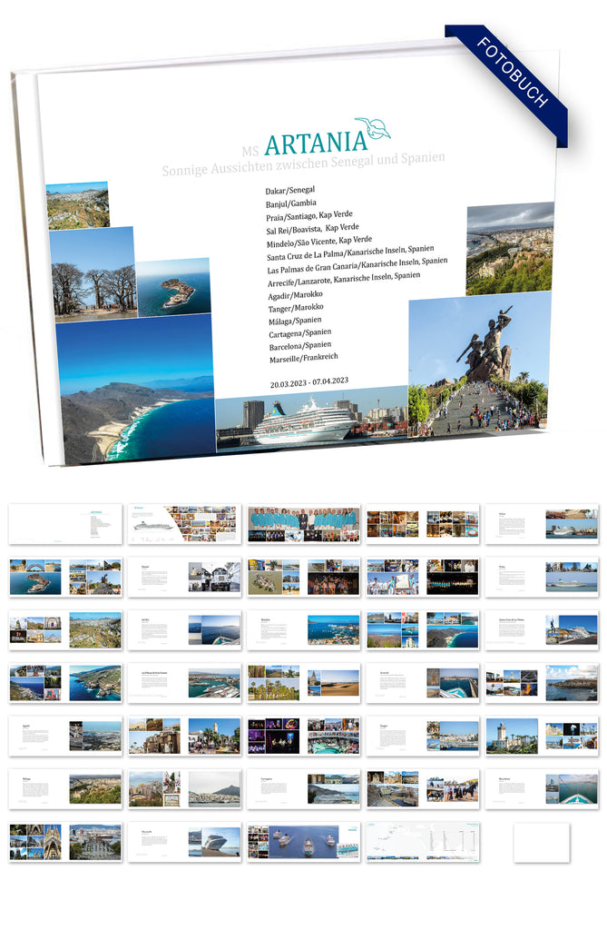 ART318_ Sonnige Aussichten zwischen Senegal und Spanien mit MS Artania 20.03.2023 - 07.04.2023