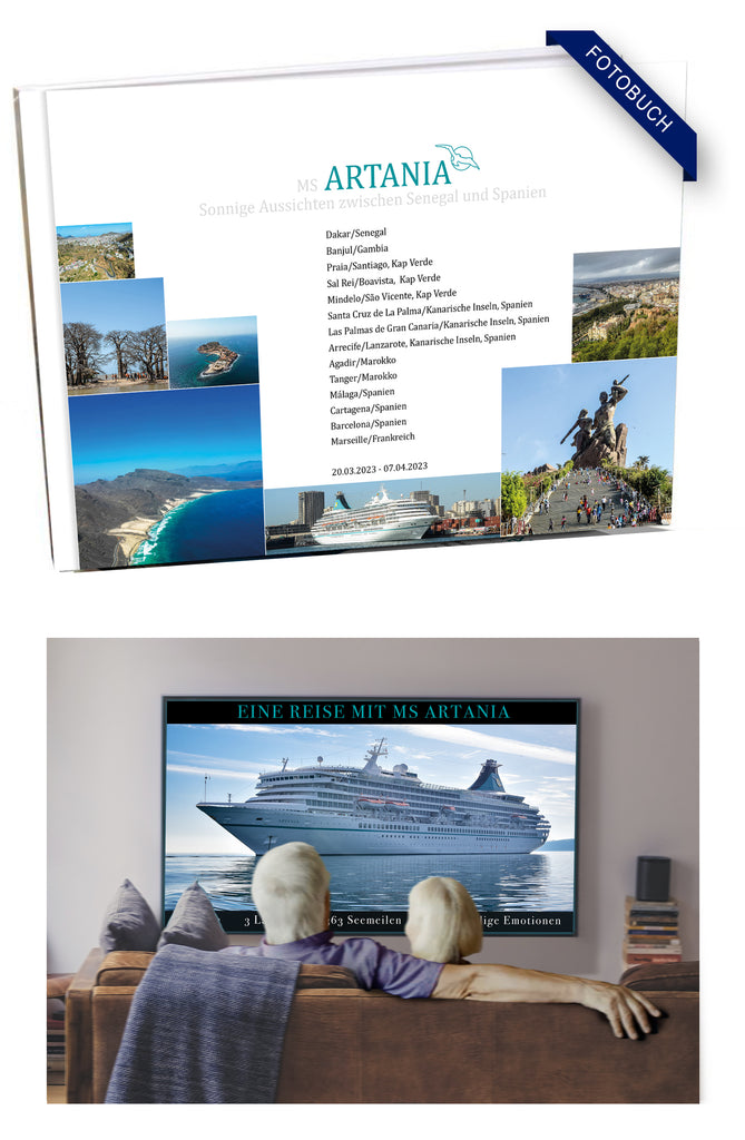 ART318_ Sonnige Aussichten zwischen Senegal und Spanien mit MS Artania 20.03.2023 - 07.04.2023
