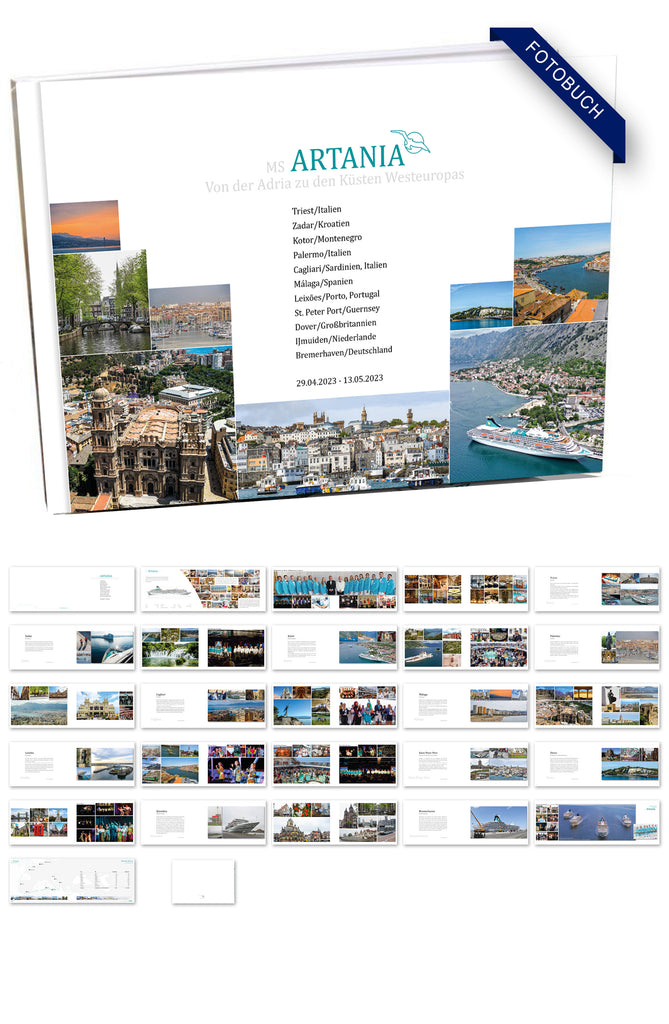 ART320_ Von der Adria zu den Küsten Westeuropas mit MS Artania 29.04.2023 - 13.05.2023