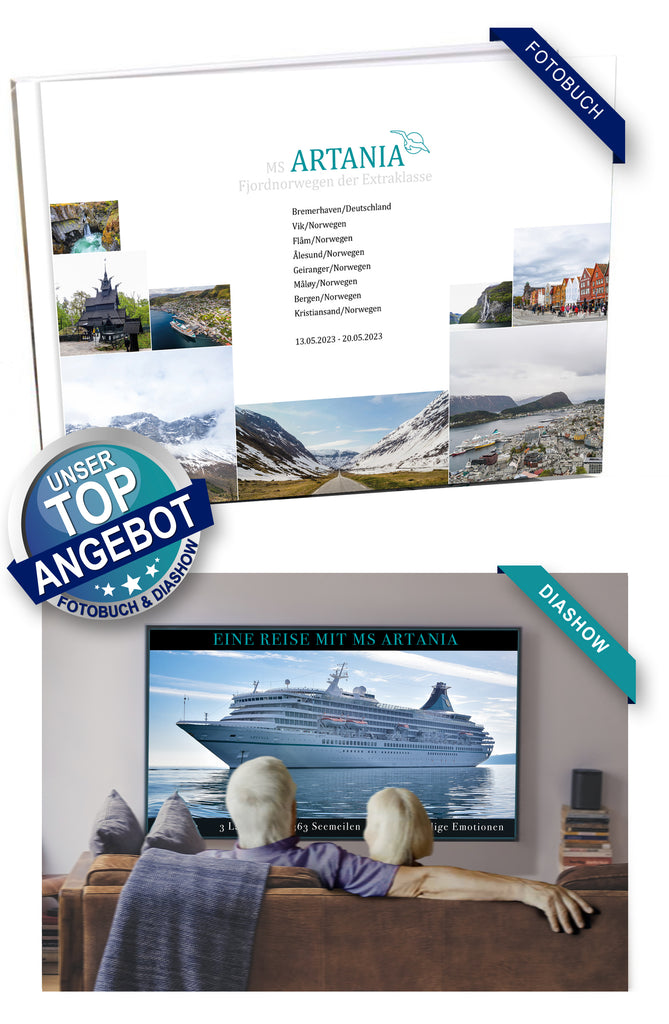 ART321_ Fjordnorwegen der Extraklasse mit MS Artania 13.05.2023 - 20.05.2023