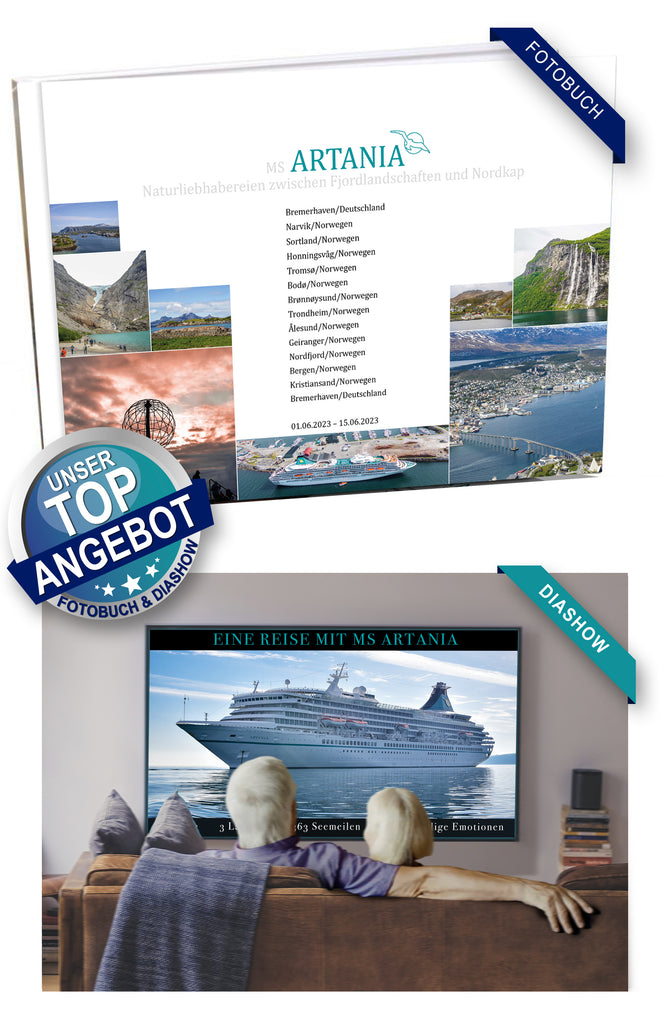 ART323_ Naturliebhabereien zwischen Fjordlandschaften und Nordkap mit MS Artania 01.06.2023 – 15.06.2023