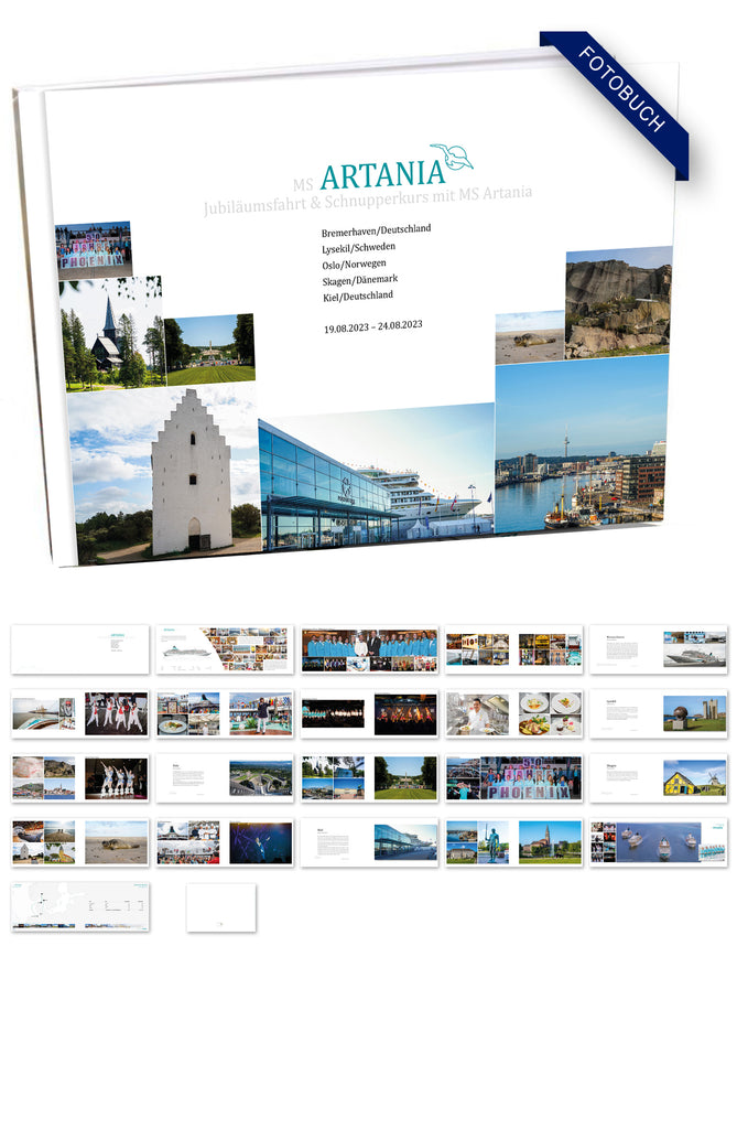 ART328_Jubiläumsfahrt & Schnupperkurs mit MS Artania 19.08.2023 – 24.08.2023